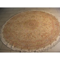 Tabriz Wolle und Seide 195cm x 194cm